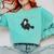 Bird Please Chew Quieter Introvert Quietness Comfort Colors Sweatshirt Chalky Mint