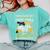 Board Game Saying Shy Introvert Geeks Comfort Colors Sweatshirt Chalky Mint