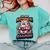 Book Lover Owl Reading Books Introvert Bookworm Comfort Colors Sweatshirt Chalky Mint