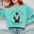 Boys Girls Preschool Graduate Sloth Graduation Cap Comfort Colors Sweatshirt Chalky Mint