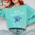 Broke College Grad Free To A Good Home Fun Graduation Comfort Colors Sweatshirt Chalky Mint