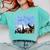 Cadets Celebrate Academy Graduation Comfort Colors Sweatshirt Chalky Mint