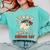 Cat Lover Sorry Cant Go Im An Indoor Introvert Cat Mom Comfort Colors Sweatshirt Chalky Mint