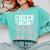 Cheer Mom Senior 2026 Cheerleaders Graduation Mother Comfort Colors Sweatshirt Chalky Mint