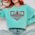 Cheerleading Senior Night Cheer Senior 2026 Graduation 69 Comfort Colors Sweatshirt Chalky Mint