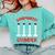 Chemistry Science Joke Graduated Cylinder Graduation T-Shirt Comfort Colors Sweatshirt Chalky Mint