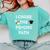 I Chose Psycho Path Psychology Major Graduation Shirt Comfort Colors Sweatshirt Chalky Mint
