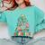 Christmas Audiology Tree Audiology Student Graduation Comfort Colors Sweatshirt Chalky Mint