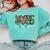 Class Of 1985 Shirt Leopard Senior Graduation Class Reunion Comfort Colors Sweatshirt Chalky Mint