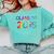 Class Of 2015 School Reunion College Highschool Graduation Comfort Colors Sweatshirt Chalky Mint