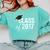Class Of 2017 Senior Graduation Comfort Colors Sweatshirt Chalky Mint