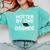 Class Of 2018 Graduation Hotter By One Degree Comfort Colors Sweatshirt Chalky Mint
