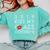 Class Of 2019 Pretty High School Senior Graduation T Shirt Comfort Colors Sweatshirt Chalky Mint