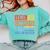 Class Of 2019 Senior High School Graduation Level 12th Grade Comfort Colors Sweatshirt Chalky Mint