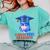 Class Of 2021 Graduate Kawaii Anime Girl School Graduation Comfort Colors Sweatshirt Chalky Mint
