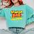 Class Of 2022 Senior 2000s Animated Movie Style Graduation Comfort Colors Sweatshirt Chalky Mint