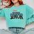 Class Of 2022 Senior Retro Movie Marvelous Graduation Grad Comfort Colors Sweatshirt Chalky Mint