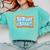 Class Of 2023 Graduating Senior Graduation Comfort Colors Sweatshirt Chalky Mint