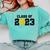 Class Of 2023 Graduation Waterpolo Senior 2023 Comfort Colors Sweatshirt Chalky Mint