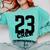 Class Of 2023 Seniors 23 Senior Graduation Idea Comfort Colors Sweatshirt Chalky Mint