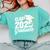 Class Of 2025 Graduate 2025 Graduation Comfort Colors Sweatshirt Chalky Mint