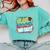 Class Of 2025 We Out Graffiti Graduation 2025 Comfort Colors Sweatshirt Chalky Mint