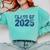 Class Of 2025 Grow With Me Future Graduation Year Comfort Colors Sweatshirt Chalky Mint