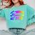 Class Of 2025 Mastered It College Masters Degree Graduation Comfort Colors Sweatshirt Chalky Mint