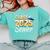 Class Of 2025 Senior Graduate 2025 Graduation Class Comfort Colors Sweatshirt Chalky Mint