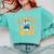 Class Of 2025 Senior 2025 Graduation Senior Boys Girls Comfort Colors Sweatshirt Chalky Mint