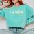 Class Of 2025 I Am So Done Graduation For Him Her Women Men Comfort Colors Sweatshirt Chalky Mint