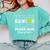 Class Of 2025 Tennis Mom Senior Graduation Graduate Comfort Colors Sweatshirt Chalky Mint
