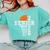 Class Of 2026 Basketball Senior 26 Player Team Graduation Comfort Colors Sweatshirt Chalky Mint