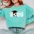 Class Of 2026 Senior 2026 Soccer High School Graduation Comfort Colors Sweatshirt Chalky Mint