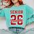 Class Of 2026 Senior 2026 Senior Twenty 26 Graduation Men Comfort Colors Sweatshirt Chalky Mint