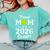 Class Of 2026 Tennis Mom Senior Graduation Graduate Comfort Colors Sweatshirt Chalky Mint