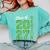Class Of 2027 Senior 27 High School Graduation Senior 2027 Comfort Colors Sweatshirt Chalky Mint