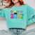 Class Of 2027 Shirt For Boys And Girls Fun 2027 Graduation Comfort Colors Sweatshirt Chalky Mint
