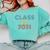 Class Of 2031 Graduation Comfort Colors Sweatshirt Chalky Mint