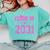 Class Of 2031 Pink Girls Shirt Graduation Comfort Colors Sweatshirt Chalky Mint