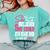 Class Of 2032 She Believed She Could Kids Graduation T-Shirt Comfort Colors Sweatshirt Chalky Mint