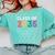 Class Of 2035 Graduation Check List Comfort Colors Sweatshirt Chalky Mint