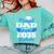 Class Of 2035 Graduation Parents Of Kindergarten Kid Dad Mom Comfort Colors Sweatshirt Chalky Mint