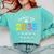 Class Of 2035 Grow With Me Checklist Graduation Comfort Colors Sweatshirt Chalky Mint