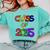 Class Of 2035 Grow With Me Kindergarten Graduation Comfort Colors Sweatshirt Chalky Mint