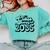Class Of 2035 Senior Retro 2035 Grad Graduate Graduation Comfort Colors Sweatshirt Chalky Mint