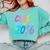 Class Of 2036 First Day Kindergarten Grow With Me Graduation Comfort Colors Sweatshirt Chalky Mint