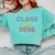 Class Of 2036 Graduation Comfort Colors Sweatshirt Chalky Mint