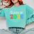Class Of 2036 Grow With Me Graduation First Day Of School Comfort Colors Sweatshirt Chalky Mint