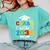Class Of 2038 First Day Of School & Graduation 2038 Comfort Colors Sweatshirt Chalky Mint